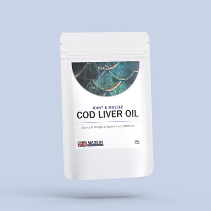Cod Liver Oil 1000mg - Omega-3 rich Capsules